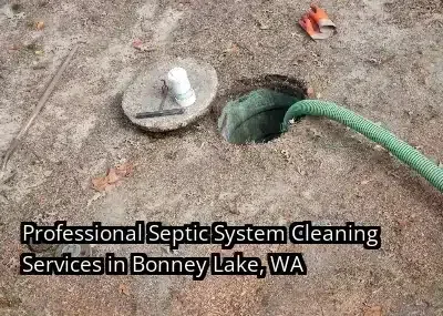Professional Septic System Cleaning Services in Bonney Lake, WA