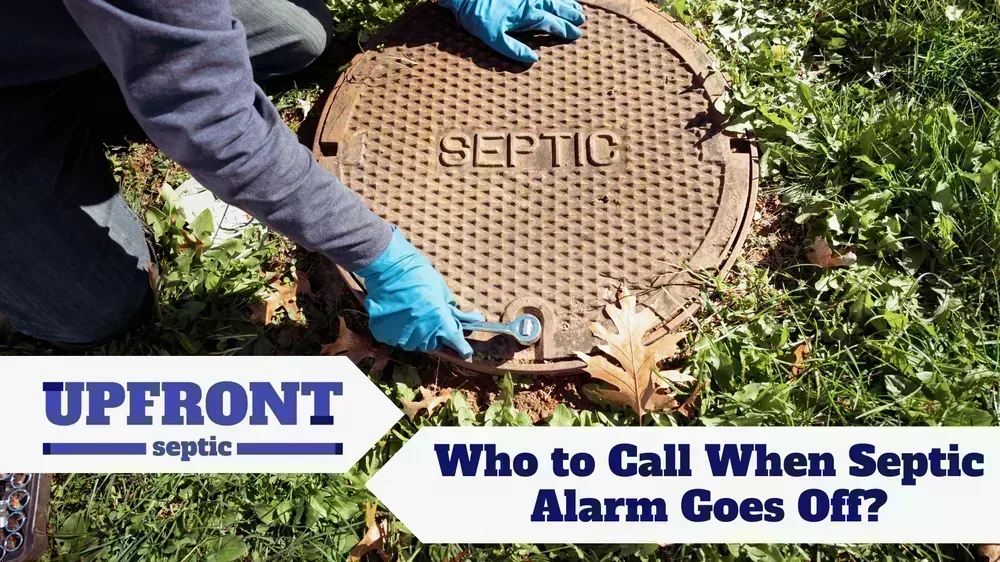 Who to Call When Septic Alarm Goes Off?
