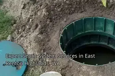 Expert Septic System Services in East Renton Highlands, WA