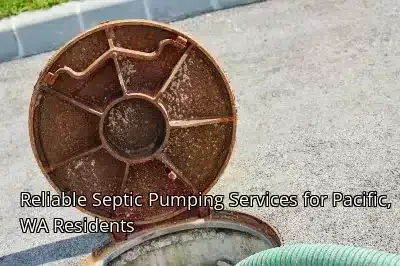 Reliable Septic Pumping Services for Pacific, WA Residents