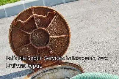 Reliable Septic Services in Issaquah, WA: Upfront Septic