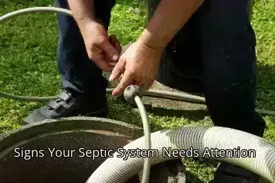 Signs Your Septic System Needs Attention
