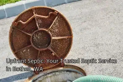 Upfront Septic: Your Trusted Septic Service in Bothell, WA