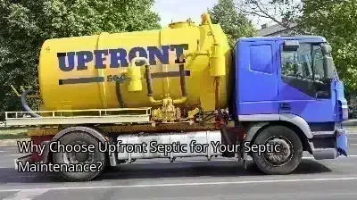 Why Choose Upfront Septic for Your Septic Maintenance?