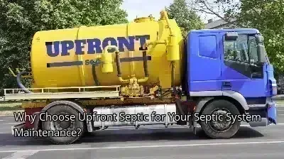 Why Choose Upfront Septic for Your Septic System Maintenance?