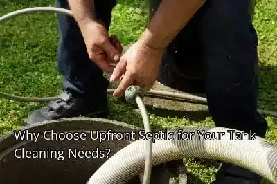 Why Choose Upfront Septic for Your Tank Cleaning Needs?