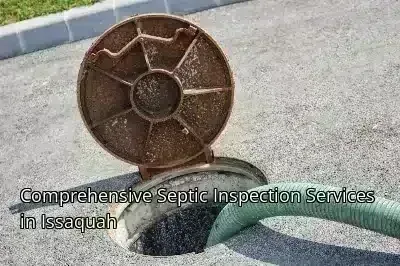 Comprehensive Septic Inspection Services in Issaquah