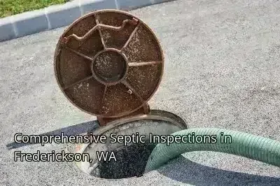 Comprehensive Septic Inspections in Frederickson, WA