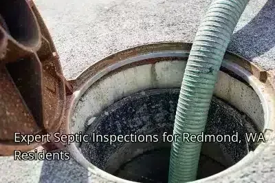 Expert Septic Inspections for Redmond, WA Residents
