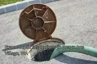 Expert Septic Inspections in Beaux Arts Village, WA