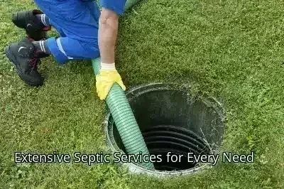 Extensive Septic Services for Every Need