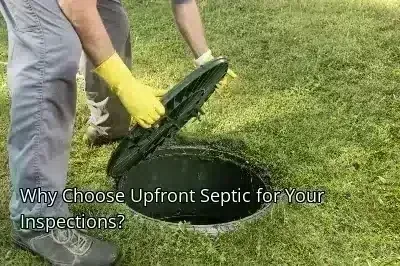 Why Choose Upfront Septic for Your Inspections?