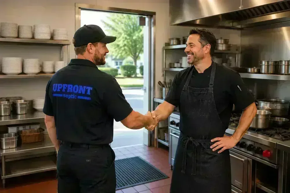 upfront grease service
