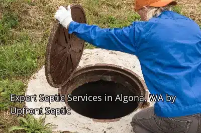 Expert Septic Services in Algona, WA by Upfront Septic