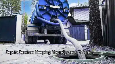 Septic Service: Keeping Your System Efficient Septic Service: Keeping Your System Efficient