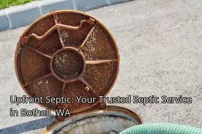 Upfront Septic: Your Trusted Septic Service in Bothell, WA