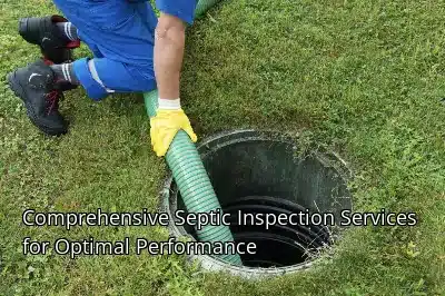 Comprehensive Septic Inspection Services for Optimal Performance Comprehensive Septic Inspection Services for Optimal Performance