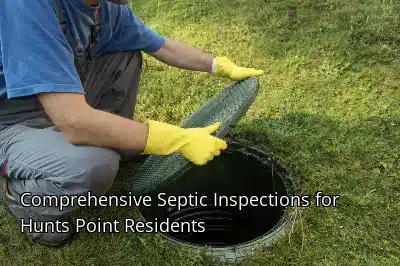Comprehensive Septic Inspections for Hunts Point Residents Comprehensive Septic Inspections for Hunts Point Residents