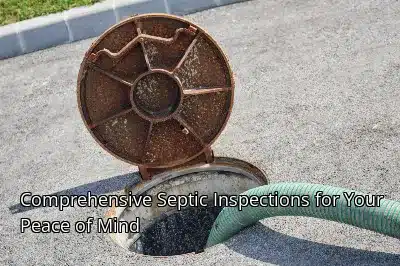 Comprehensive Septic Inspections for Your Peace of Mind
