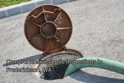 Comprehensive Septic Inspections in Frederickson, WA Comprehensive Septic Inspections in Frederickson, WA