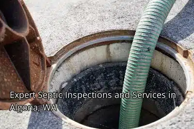 Expert Septic Inspections and Services in Algona, WA