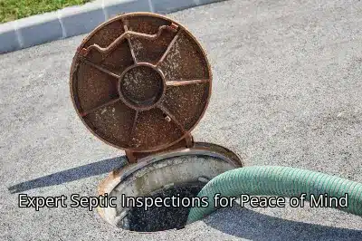 Expert Septic Inspections for Peace of Mind Expert Septic Inspections for Peace of Mind