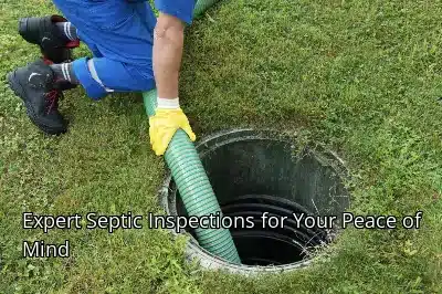 Expert Septic Inspections for Your Peace of Mind