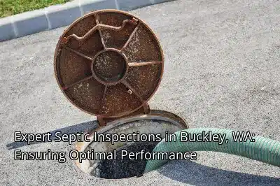 Expert Septic Inspections in Buckley, WA: Ensuring Optimal Performance Expert Septic Inspections in Buckley, WA: Ensuring Optimal Performance