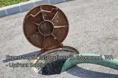 Expert Septic Inspections in Edgewood, WA - Upfront Septic Expert Septic Inspections in Edgewood, WA - Upfront Septic