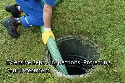 Extensive Septic Inspections: Protecting Your Investment
