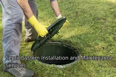 Septic System Installation and Maintenance Services Septic System Installation and Maintenance Services
