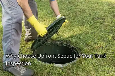 Why Choose Upfront Septic for Your Tank Inspection Why Choose Upfront Septic for Your Tank Inspection
