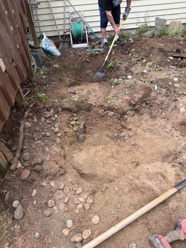 Septic System Excavation & Riser Installation Project in Redmond, WA