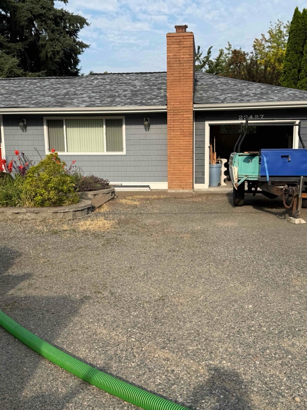 Septic System Inspection, Pumping & Excavation Project in Kent, WA