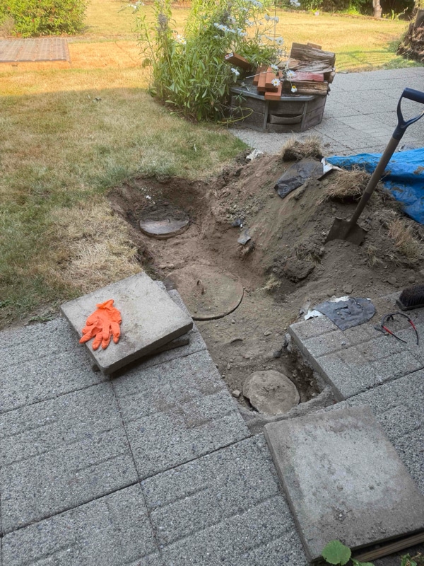 Septic System Inspection, Pumping & Excavation Project in Kent, WA